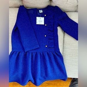 Girls Janie and Jack dress size 5. NWT.